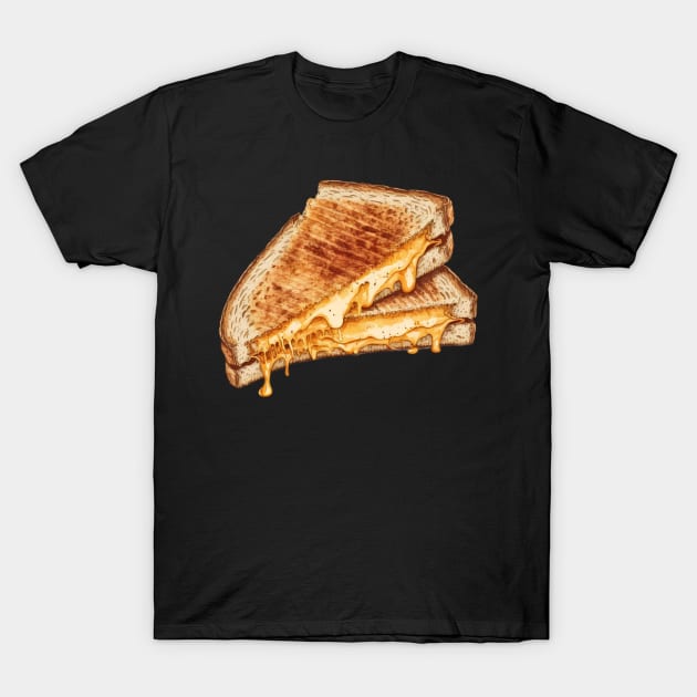 Cottagecore Grilled Cheese T-Shirt by UnrealArtDude